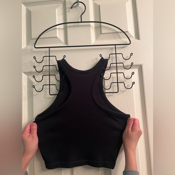 H&M Black Ribbed Tank Top - Picture 6 of 7